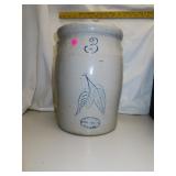 NO SHIPPING - Antique 3 Gallon Union Stoneware