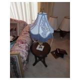 Pickup in Blue Hill 09/12 - Lamp with Blue Shade =