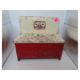 Vintage Marx Pretty Maid Pressed Steel Stove =