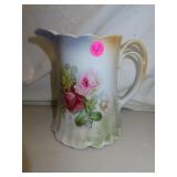 Vintage Germany Porcelain Pitcher (Leunchenburg)