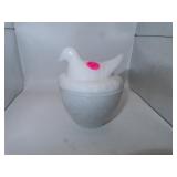 Vintage Avon Bird on Nest = 5&1/8" x 4&1/8"