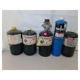 NO SHIPPING - 5 Propane Bottles - 2 Are Full &
