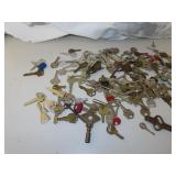 Vintage Jar with Keys