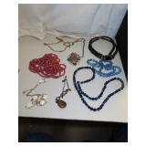 8 Necklaces (most purchased at Herberger's &