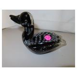 Dynasty Gallery Hand Blown Glass Loon - Chip on