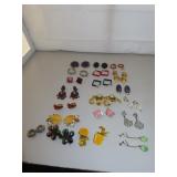 20 Pair Clip On & Screwback Earrings