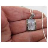 925 Silver Ornate Necklace