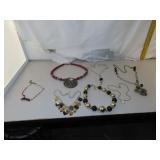 Quart Bag of Costume Necklaces