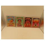 4 Garbage Pail Kids Collectors Cards