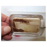 Antique Niagara Falls Paperweight = 4" x 2&5/8"