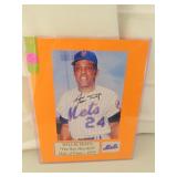Willie Mays "The Say Hey Kid" 5x7 Signed
