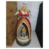 2008 Jim Shore = Silent Night Musical Nativity