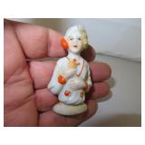 Vintage Japan Half Doll = 2&3/4"