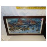 NO SHIPPING - Vintage Jimmie Abeita Print =