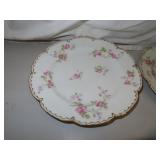 3 Antique Haviland Limoges Co France Plates