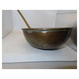 Vintage Copper with Brass Handled Large Dipper