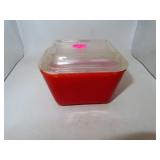 Vintage Pyrex Refrigerator Dish = 4&1/4' x