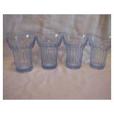 4 Vtg Ornate 4&5/8" Glasses Pattern Unknown