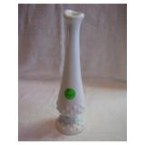 Vintage 8&1/4" Milk Glass Bud Vase