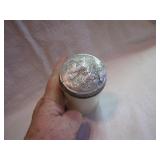 1920s Jaciel Face Cream Jar Ornate Lid 3&5/8"