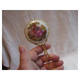 Vintage Ornate 5" Mirror