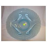 Beautiful Vintage 12" Blue Bowl