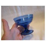 Vintage Moderntone Cobalt Blue Sherbet