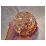 Vintage 11 Hole Pink Flower Frog