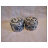Vintage Salt & Pepper Shakers No Stoppers