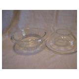 2 Vintage Anchor Hocking 6&5/8" Bowls