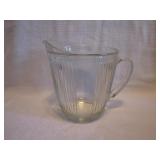 Vintage Ekco Glass 6" Pitcher