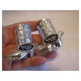 Vtg Souvenir Boot Salt & Pepper Shakers