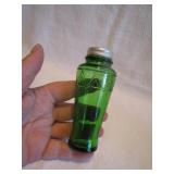 Vintage 4&1/4" Green Shaker