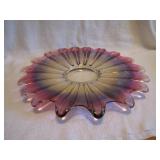 11&1/2" Ornate Plate (paint loss)
