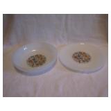 AnchorHocking 6&5/8 Soup Bowl & 7&3/8" Salad Plate