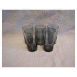 5 Vintage Shot Glasses