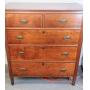 Antique Dresser 5 drawer  w/ Brass Eagle Pulls