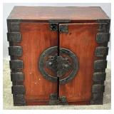 AN INTERESTING 19TH CENT JAPANESE TANSU CHEST WITH