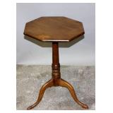 AN 18TH C. AMERICAN CHERRY AND TIGER MAPLE CANDLES