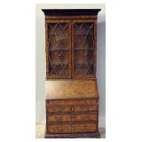 A FINE BANDED AND BURR WOOD JOHN RICHARD SECRETARY