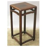 A 19TH CENTURY CHINESE HARDWOOD STAND