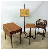 A GROUP OF 19TH AND 20TH CENTURY FURNITURE
