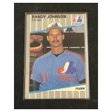 Rookie Card 1989 Fleer HOF Randy Johnson