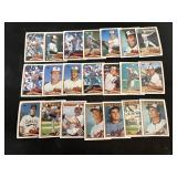 1980s Orioles. 21 Card Lot