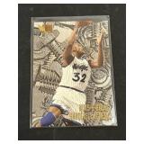 1996 Fleer Metal HOF Shaquille Oï¿½Neil Card