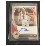 Jalen Tate Prizm Auto Rookie