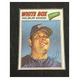 1977 Topps Wilbur Wood Card