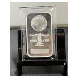 Morgan Dollar Design 1 Oz Silver Bar