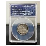 2017S George Rogers Clark Quarter ANACS EU 70