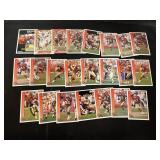 1991/92 49ers 23 Card Lot
